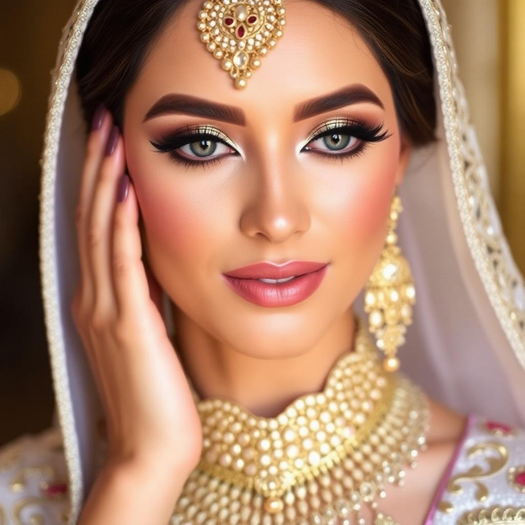 Bridal makeup in Abu Dhabi